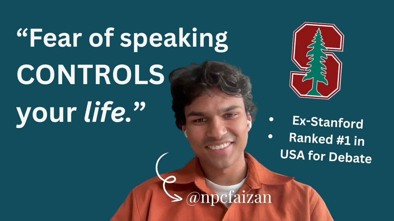 How to Speak Like a Professional | Interviewing Faizan Asif