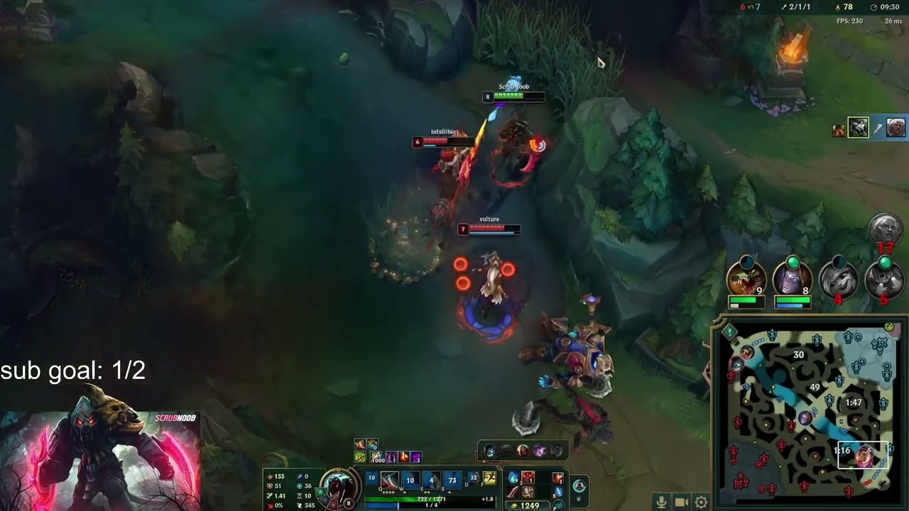 Rengar của Scrubnoob mỗi bé 1 nhảy là lên bảng