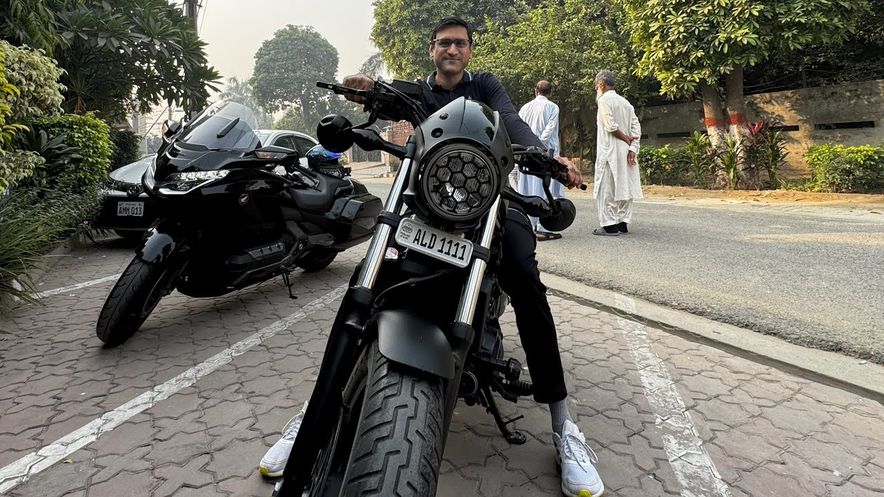Hilarious Ride to Phajja Siri Payee & Tariq Sweets | Honda Gold Wing, BMW F900R & Rebel 500