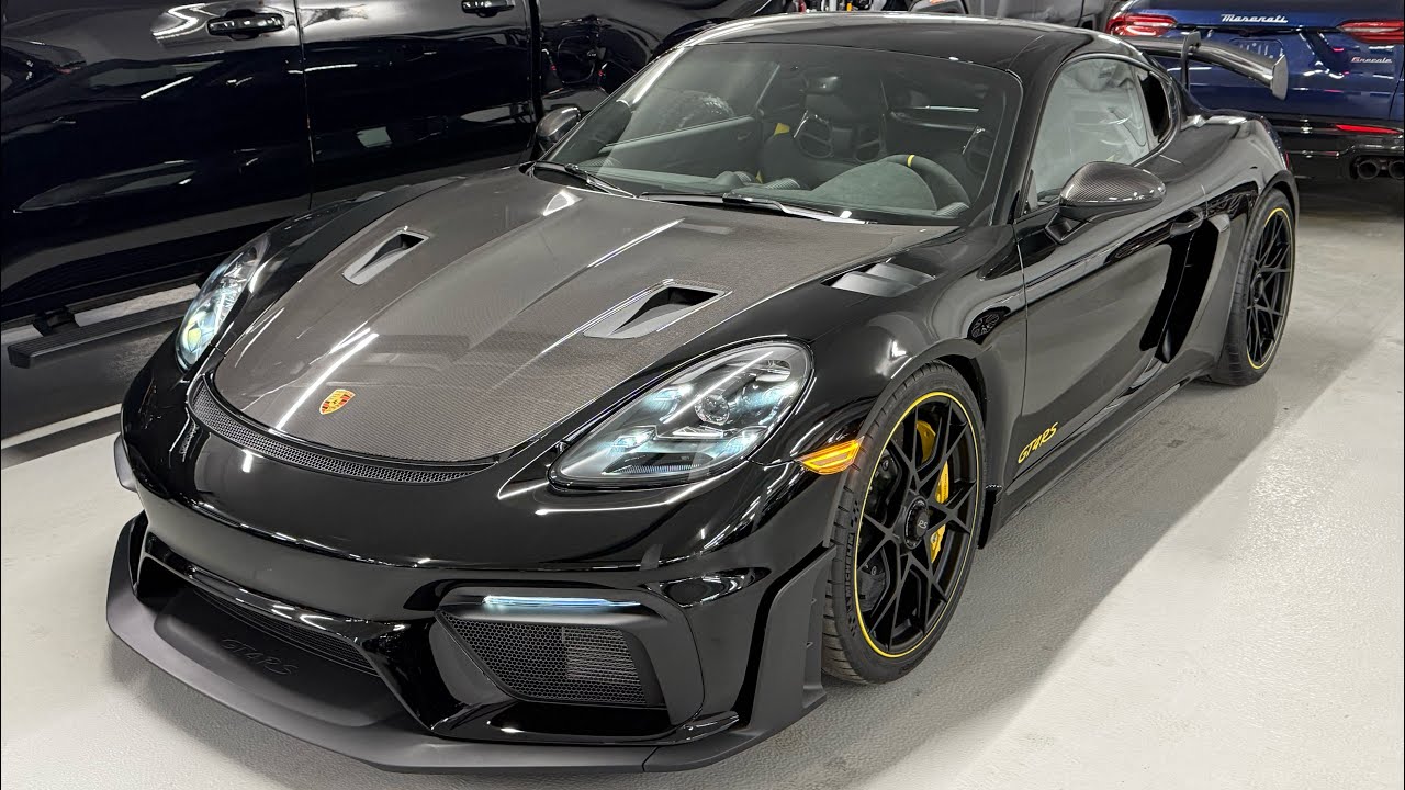 2025 Porsche 718 Cayman GT4 RS - Walkaround + Revs in 4k