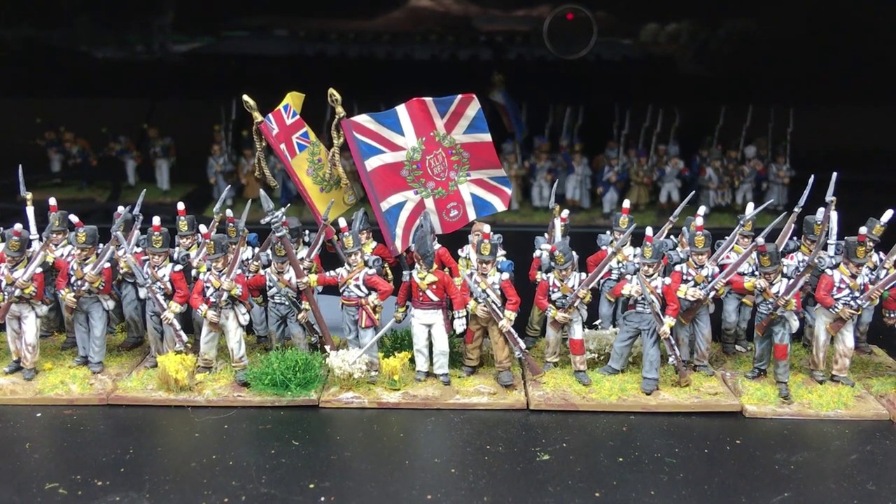 Perry Miniatures British Napoleonic Infantry - Battalion based for Black Powder - Lovely :)