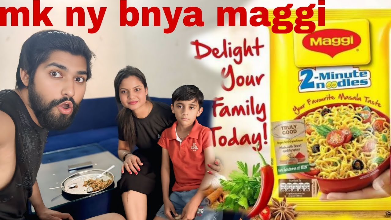 Mk ne pita kisi ladke ko😱mk ki hui ladai..🥹 bad mai mk ne bnai maggi😏