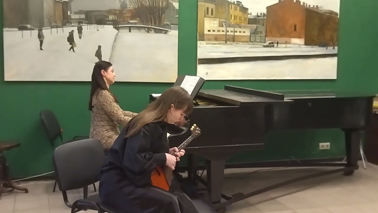 Анна Зенева Балалайка. А.Шалов «Ах, всю ночь я прогуляла»