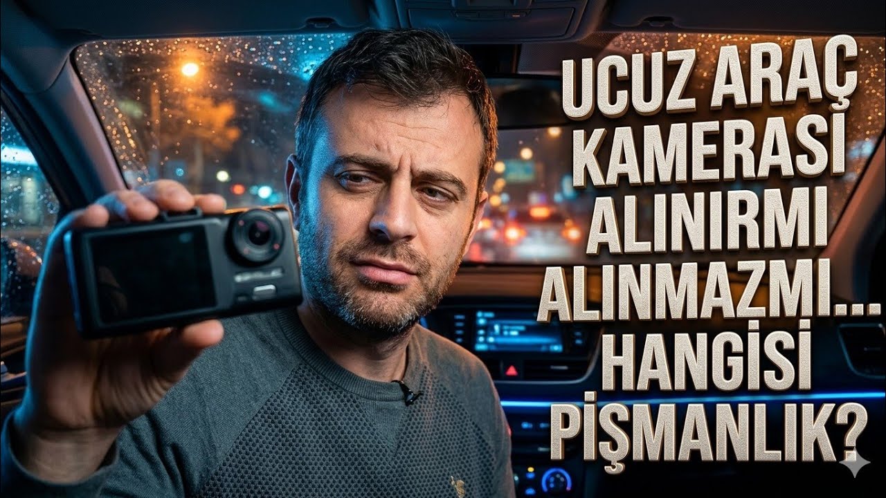 Türkiye'nin En Ucuz Araç Kameras'nı Aldım! Pişman mıyım.