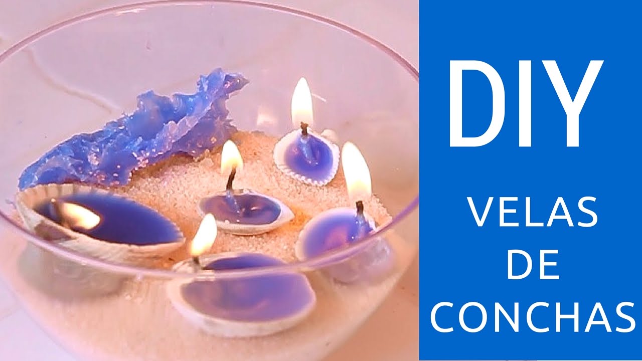 DIY: Vela de Concha - VEDA 10 (Abril 2016)