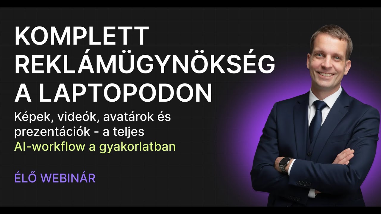Komplett reklámügynökség a laptopodon: Képek, videók, avatárok és prezentációk