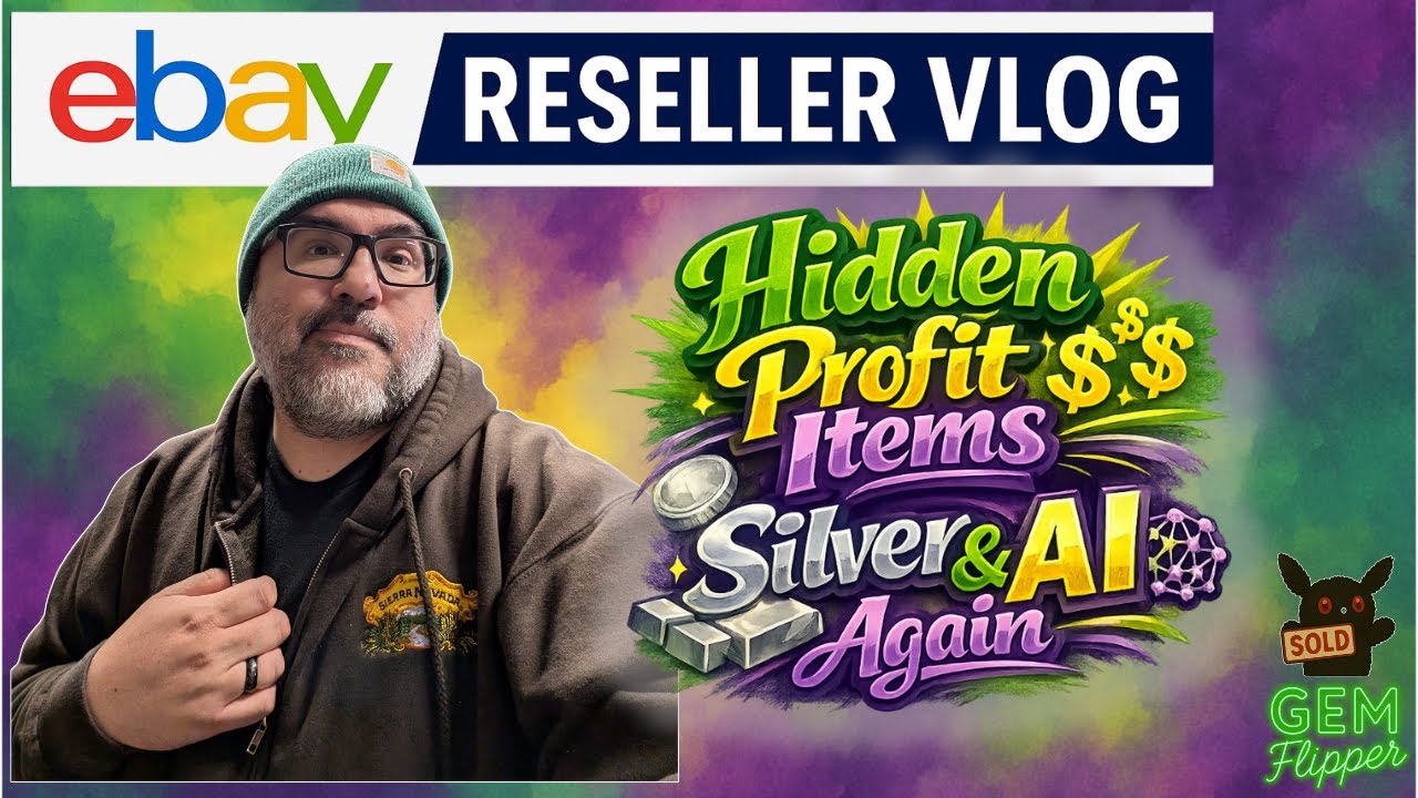 eBay Reseller Vlog: Cool Items Everyone Passes Up That Hold Profit (Silver & AI!)
