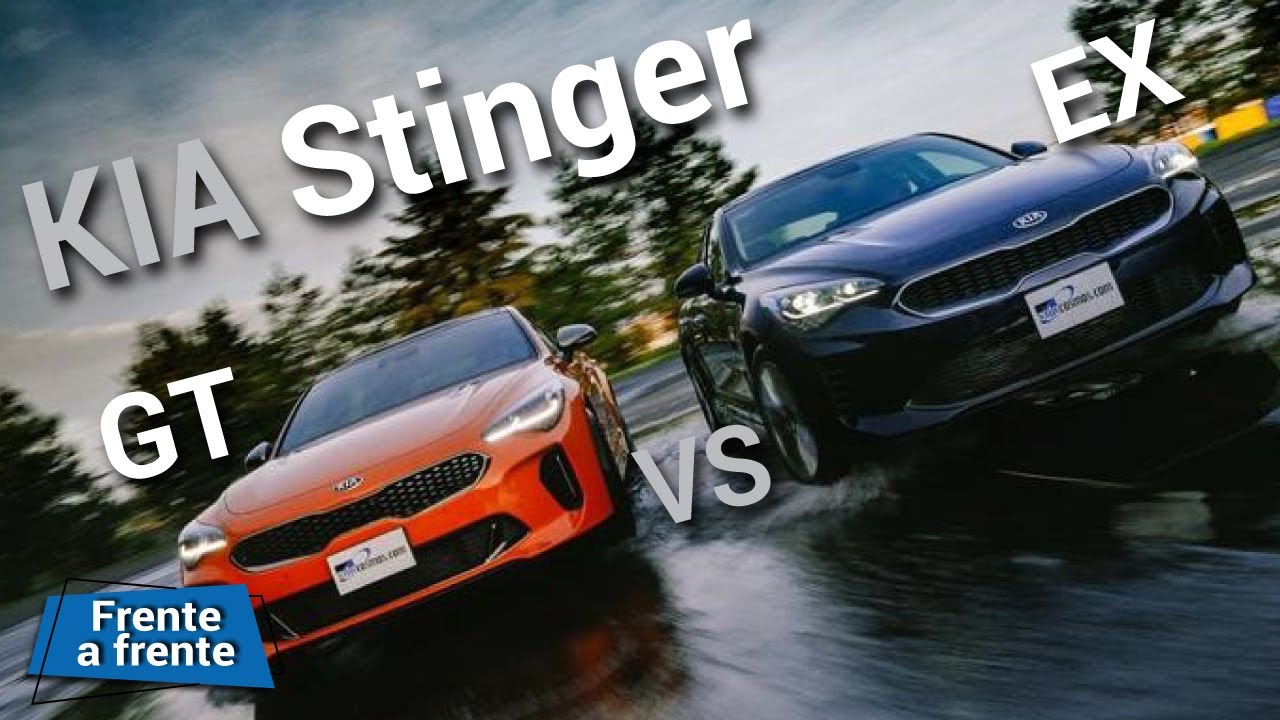 KIA Stinger GT VS EX - Mismo veneno diferente dosis| Autocosmos