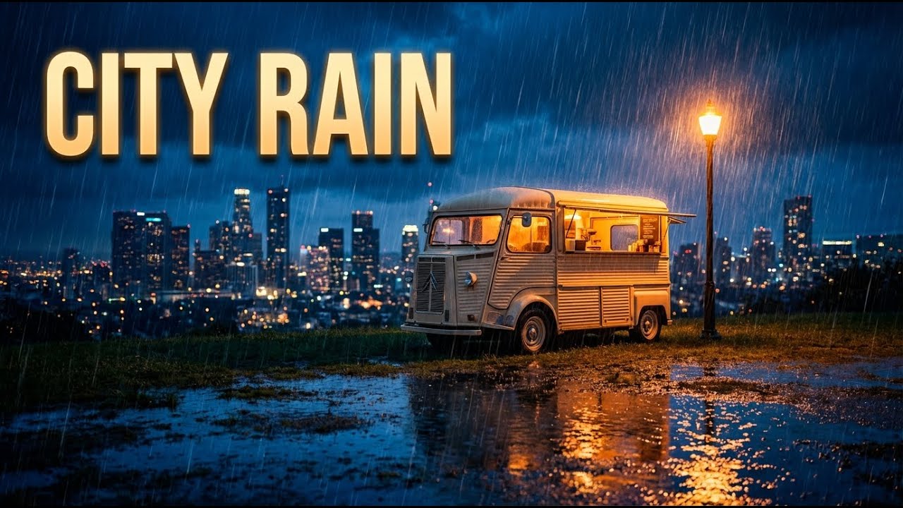 Midnight Coffee  Rain  Deep Focus Lofi Beats