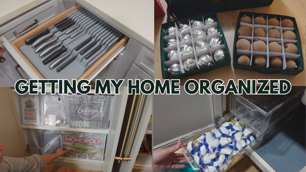 MAKING MY HOME MORE FUNCTIONAL AND ORGANIZED FOR THE NEW YEAR