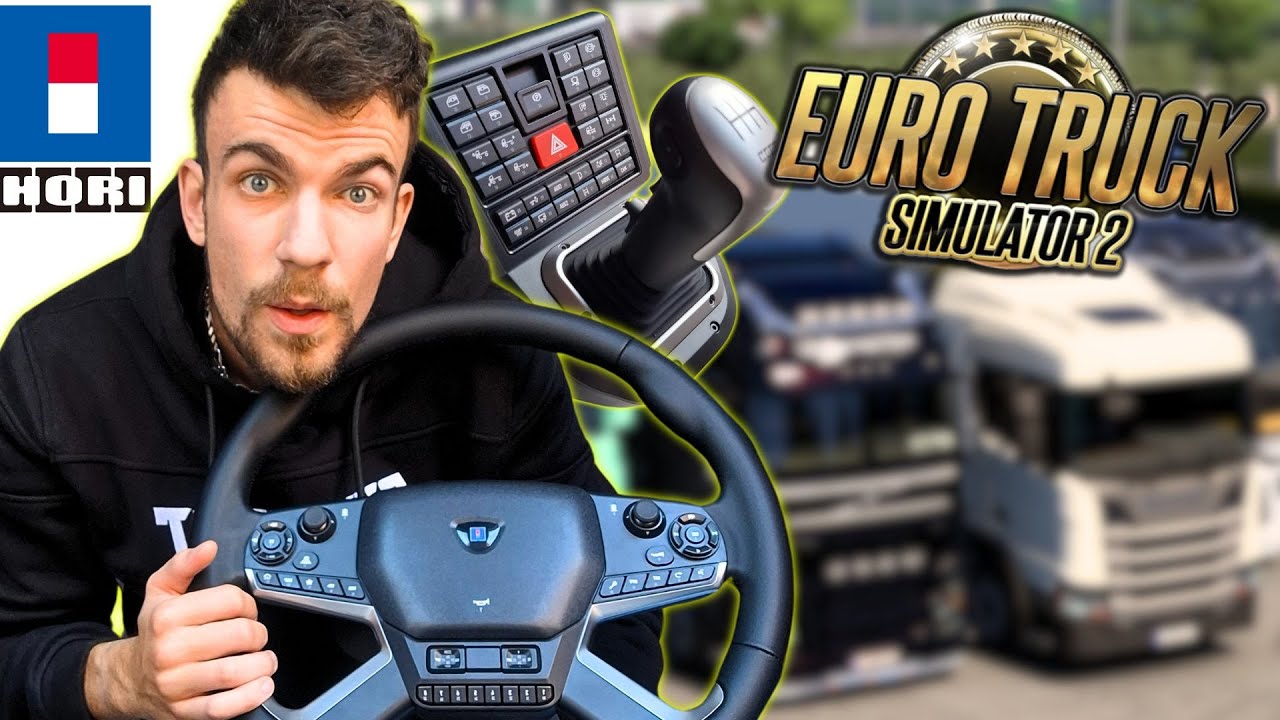 HORI TRUCK WHEEL : UNBOXING du Nouveau Volant de Simulation pour Euro Truck Simulator 2 !