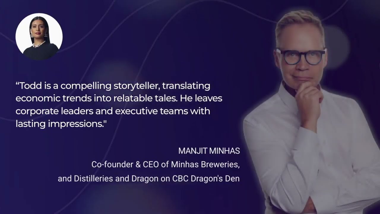 Speaker Reel | Todd Hirsch | Navigator of Economic Disruption