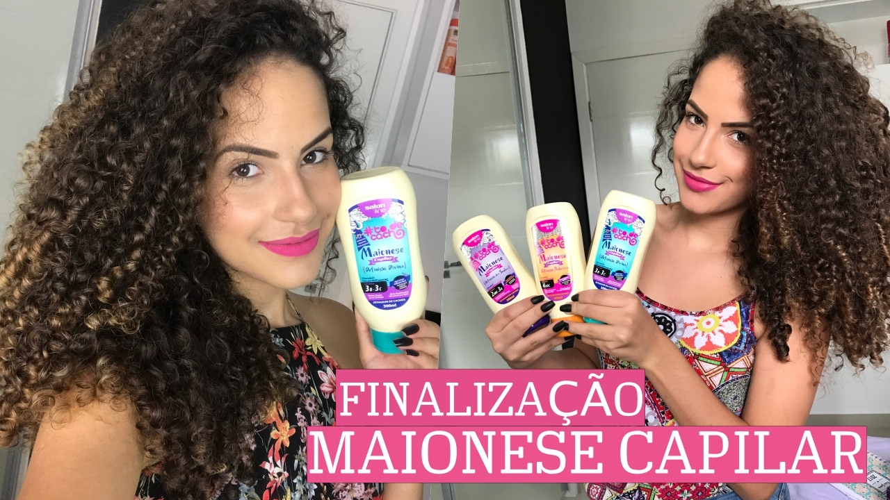 FINALIZAÇÃO com Maionese Capilar! | Por Duda Guerra