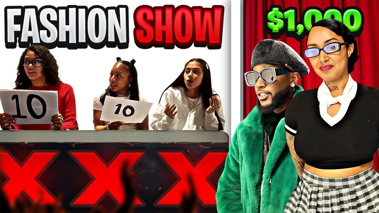 I HOSTED A FASHION SHOW FT. GIO & KARRAHBOOO *WINNER GETS $1,000*