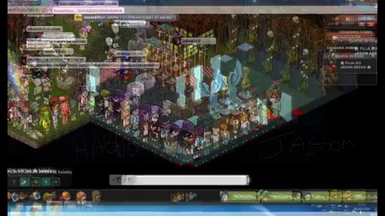 Fuja do jason habbo, apresenta&ccedil;&atilde;o de slides