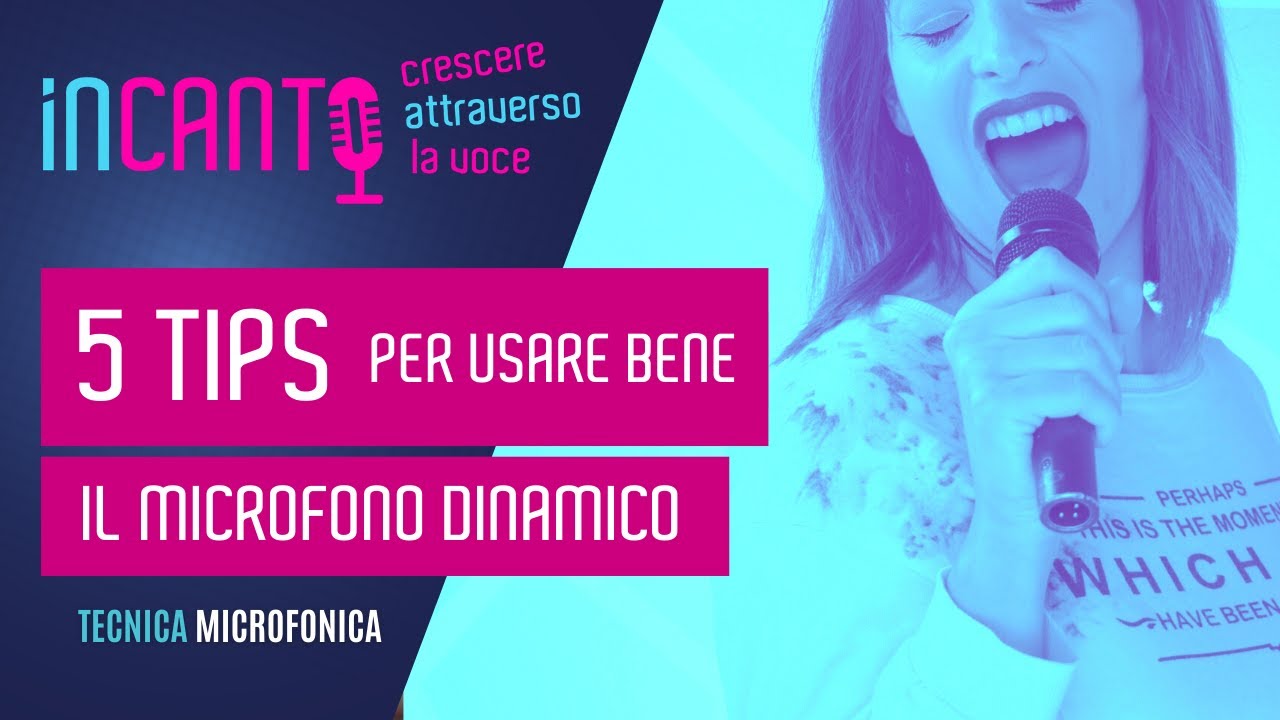 Usa subito il tuo microfono come un vero cantante professionista | 5 tips per farlo! | Incanto