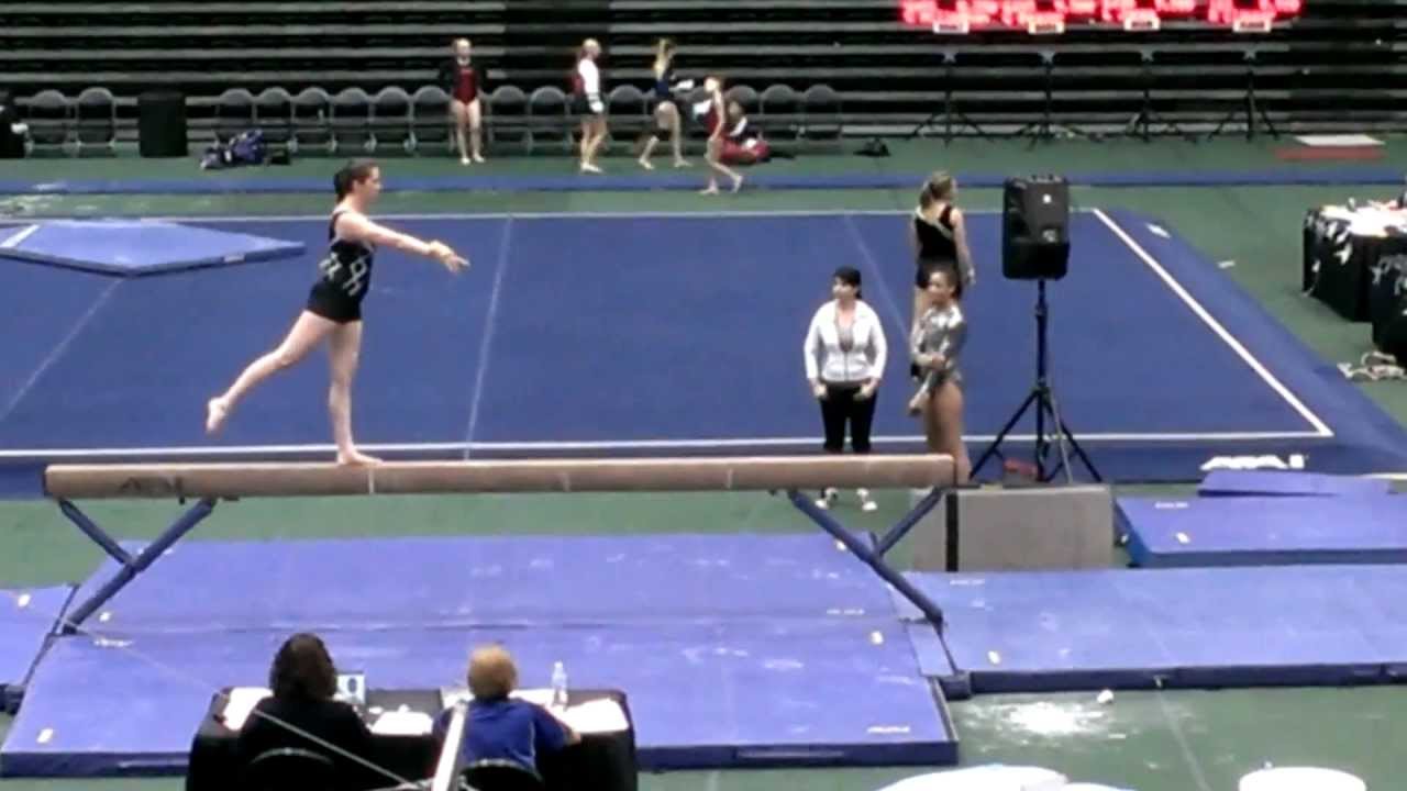 Jennifer Wardlow Blumig - Beam at Nationals (9.375) - June 16, 2013