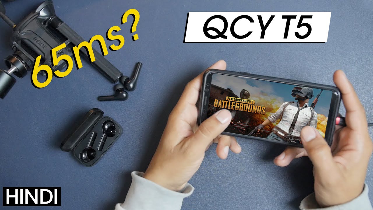 QCY T5 TWS Earphones Gaming Test/ Low Latency Mode Review