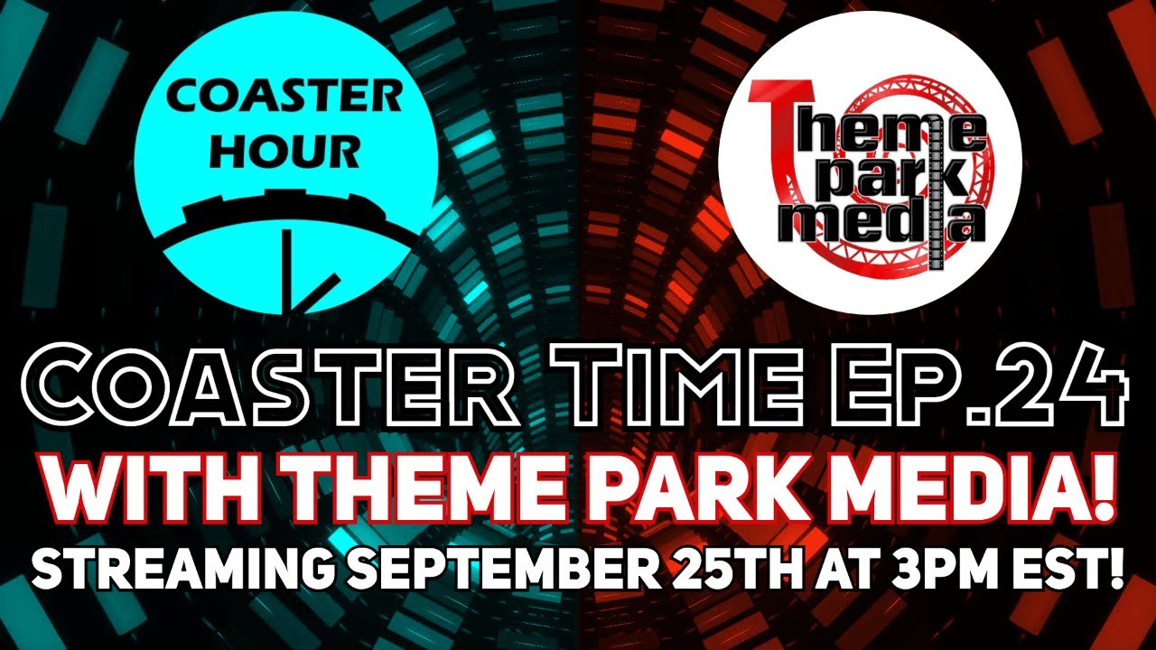 Coaster Time #24 with Theme Park Media | Coaster Hour Livestream | Talkin Trimless