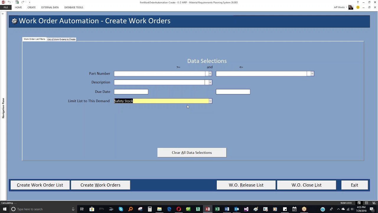 E Z MRP WorkOrderAutoMation Part1 2018 07 29