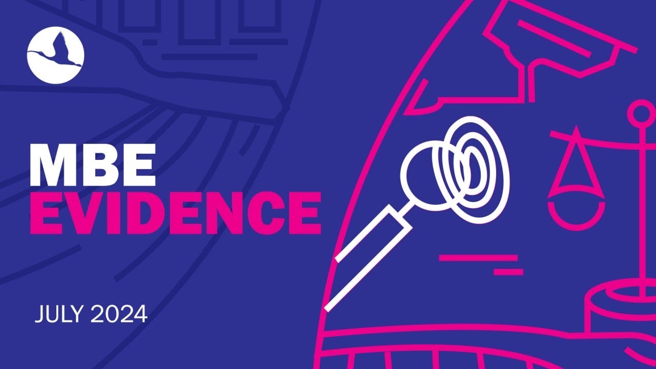 MBE Evidence Lecture July 2024
