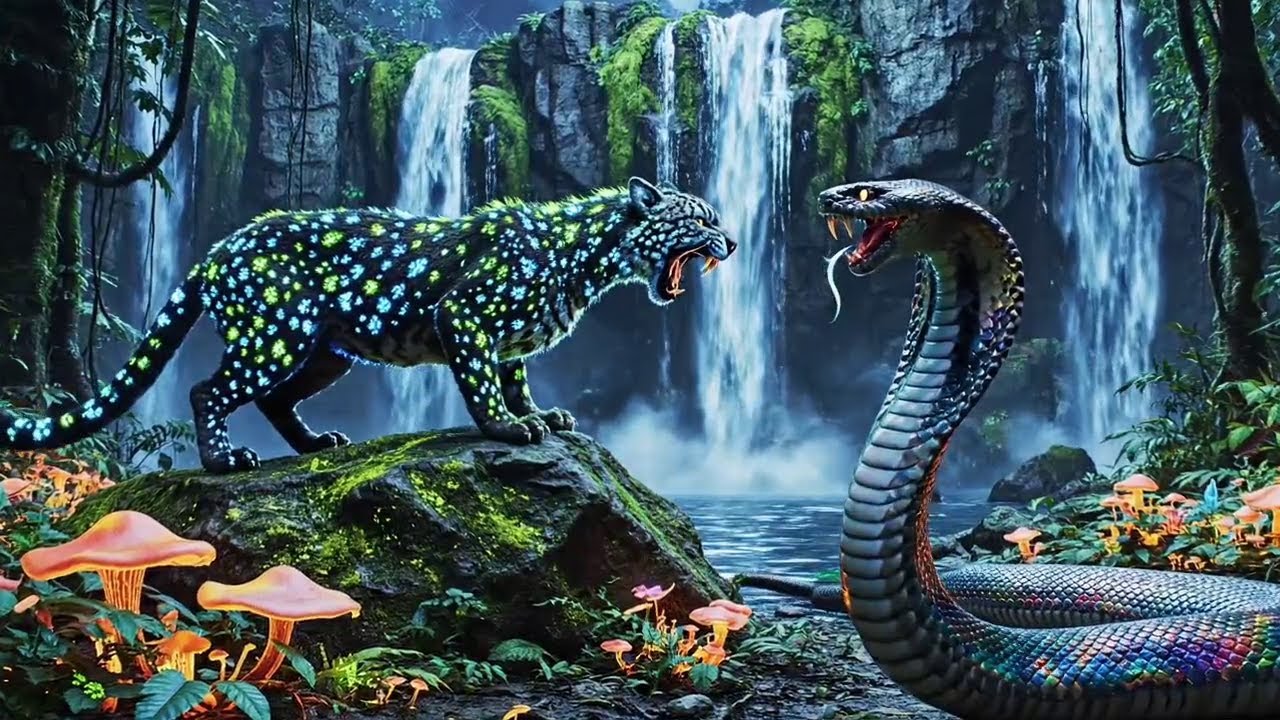 Lion vs Tiger AI Fight – Realistic Predator Battle | Full Documentary