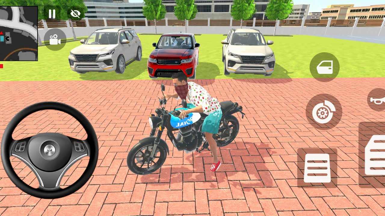 Franklin Buy 2️⃣ Fortuner and 2️⃣ range rover in Indian thept auto simulator Gameplay 🎮