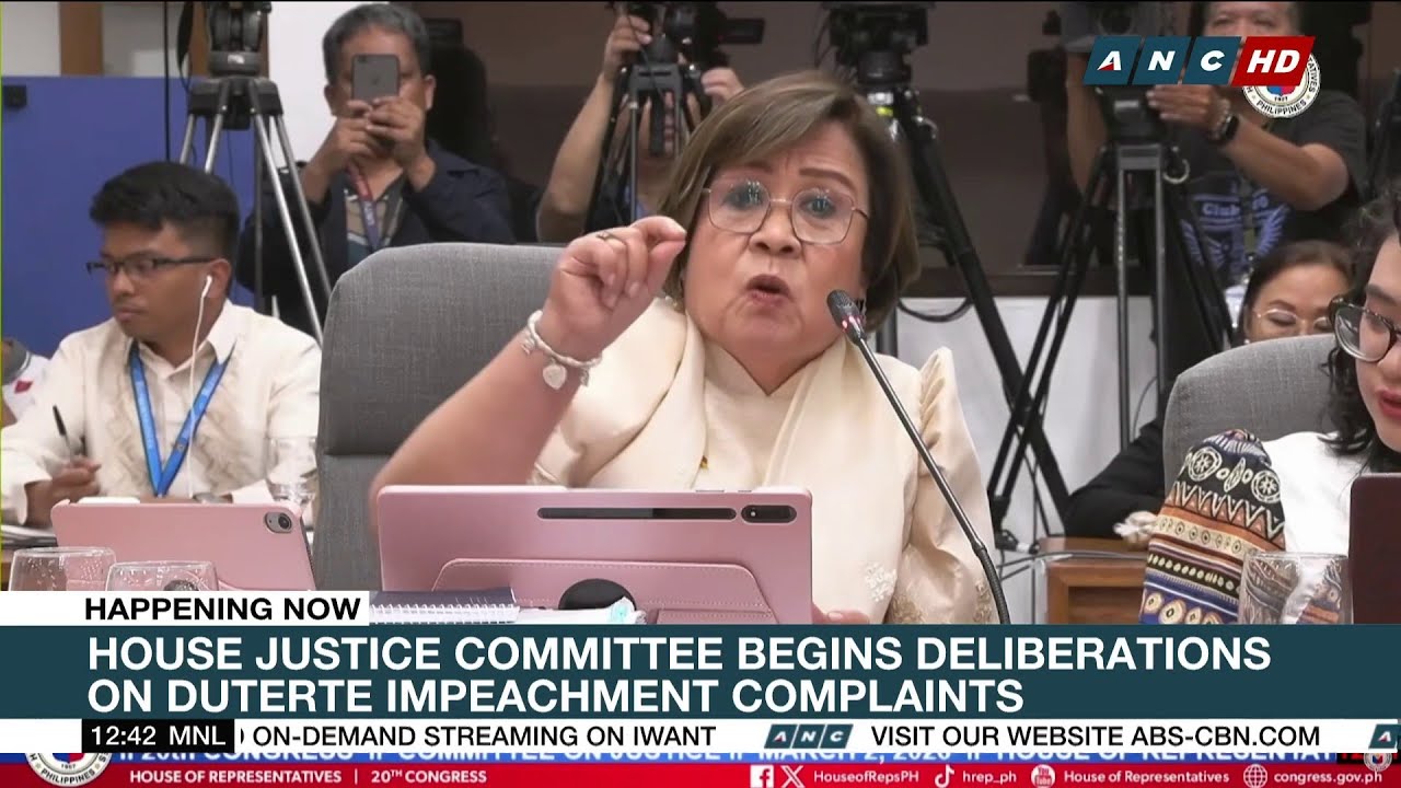 MOMENT: De Lima objects to Flores’ motion to set aside first impeachment rap vs VP Sara | ANC