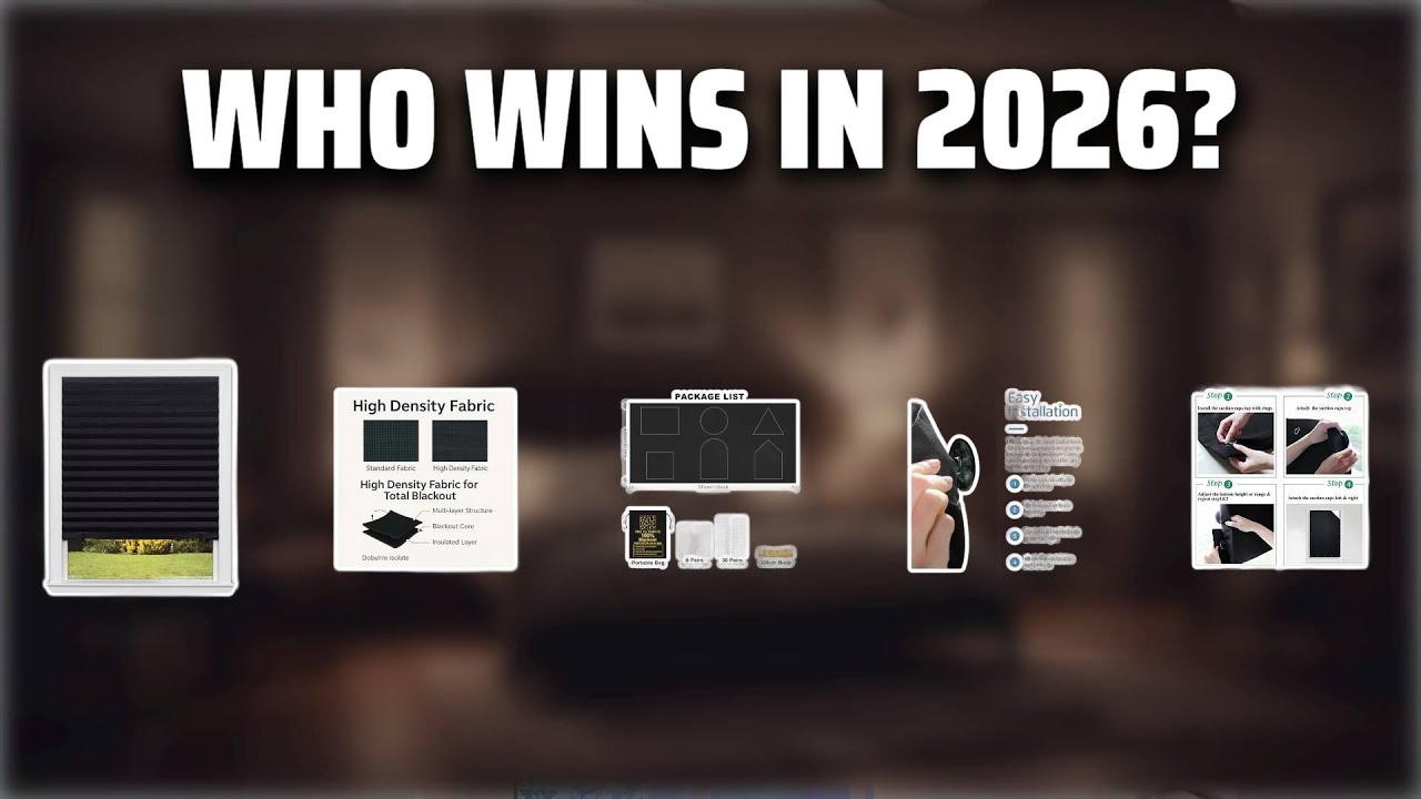 The Top 5 Best Blackout Shades in 2026 - Must Watch Before Buying!