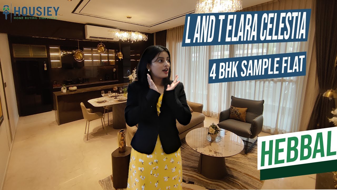 L&T Elara Celestia | 4 Bhk Sample Flat Tour [2025] | L&T Apartments Hebbal