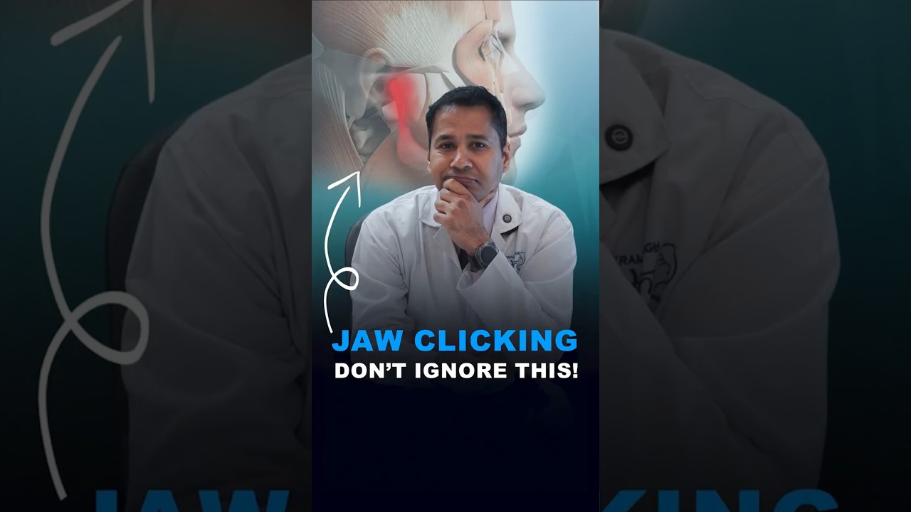 Jaw Clicking Explained | TMJ Disorder Symptoms, Causes & Treatment | Dr. Vikram Singh
