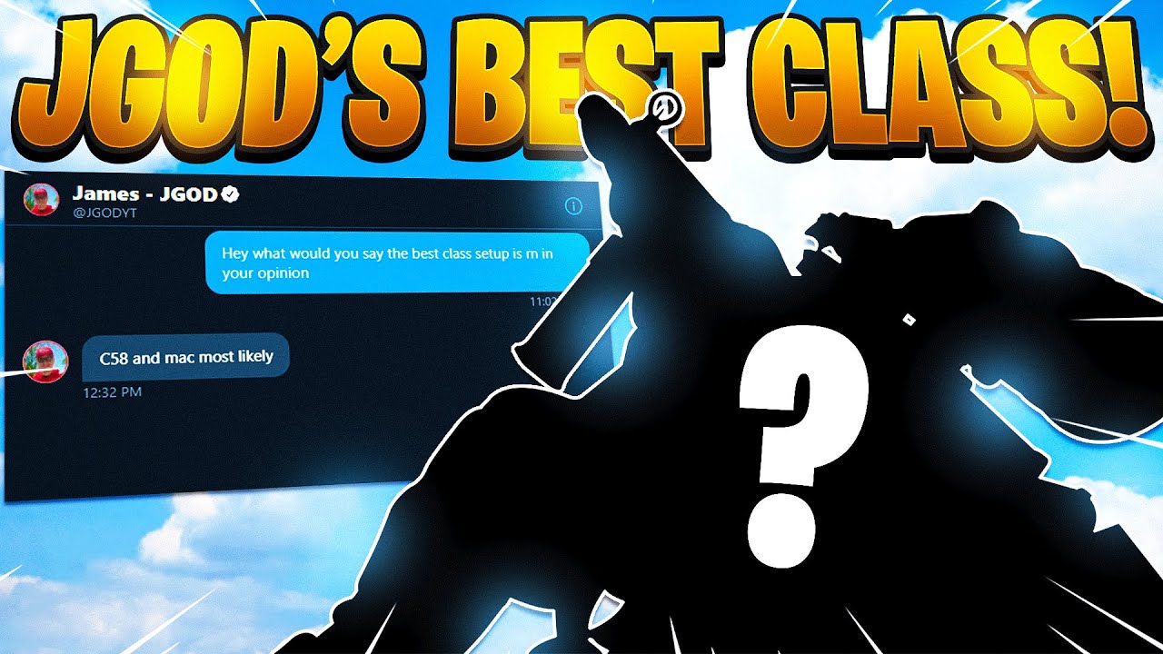 I Asked JGOD For The Best Class Setup In Warzone...