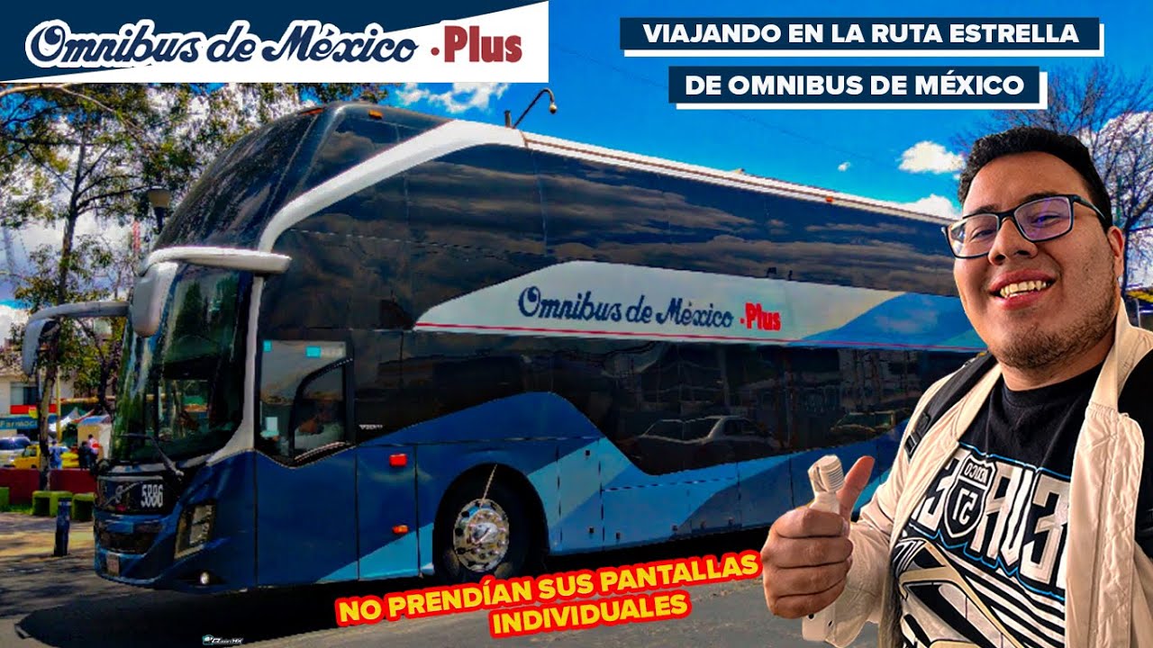 ¡Viajando en los mejores autobuses de Omnibus de México! | ¡Salvé a los pasajeros!| Russoh Busman