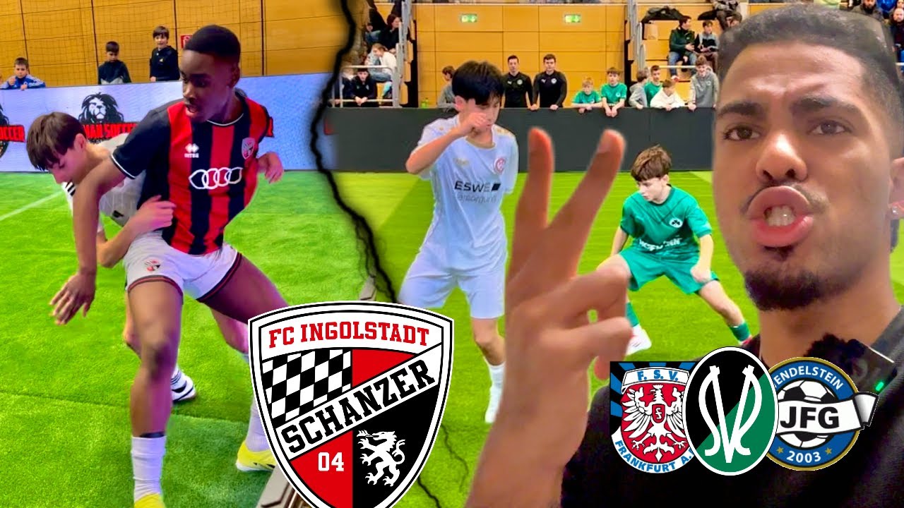 U14 Hallenturnier mit INGOLSTADT,F&Uuml;HRT,RIED und Co &uuml;berrascht mich komplett 😱🚨