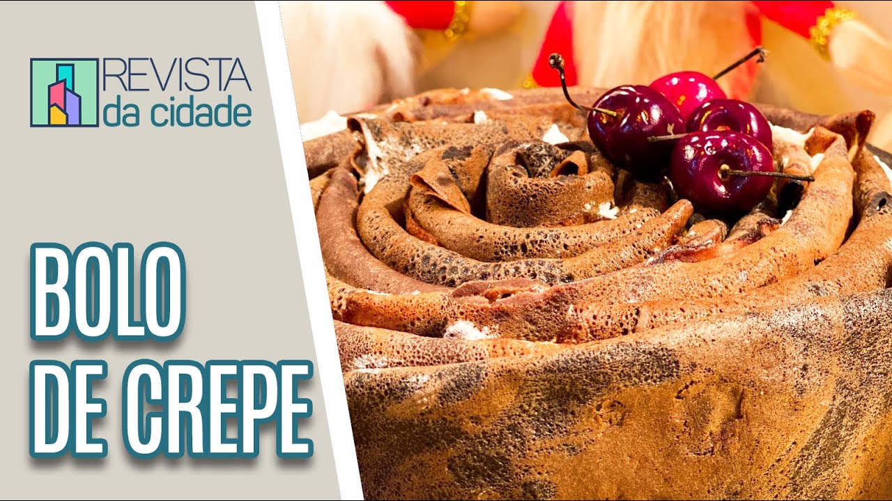 Sugestão para o Natal: Bolo de Crepe - Revista da Cidade (22/12/2022)