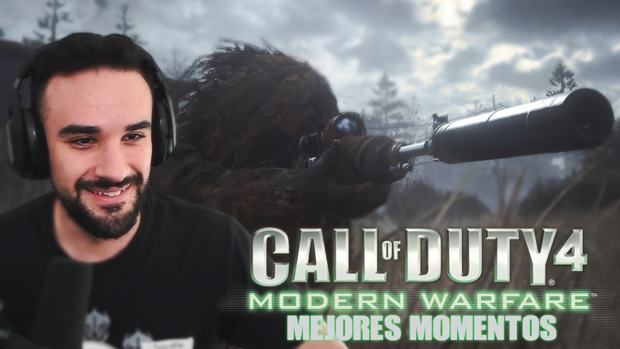 ILLOJUAN Record Mundial ☝️🤓 en Call of Duty 4: Modern Warfare *Mejores Momentos*