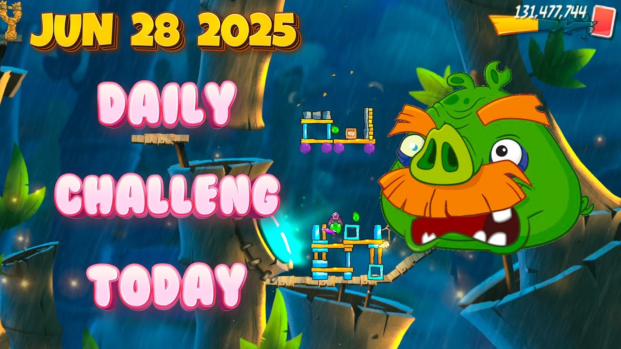 Angry Birds 2 AB2 Daily Challenge Bomb's Blast (Jun 28, 2025)