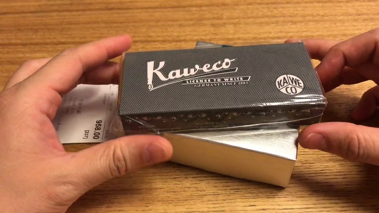 Kaweco! Kaweco! 低玩正嘢， 懷舊墨水筆，金屬筆身，非常順滑！