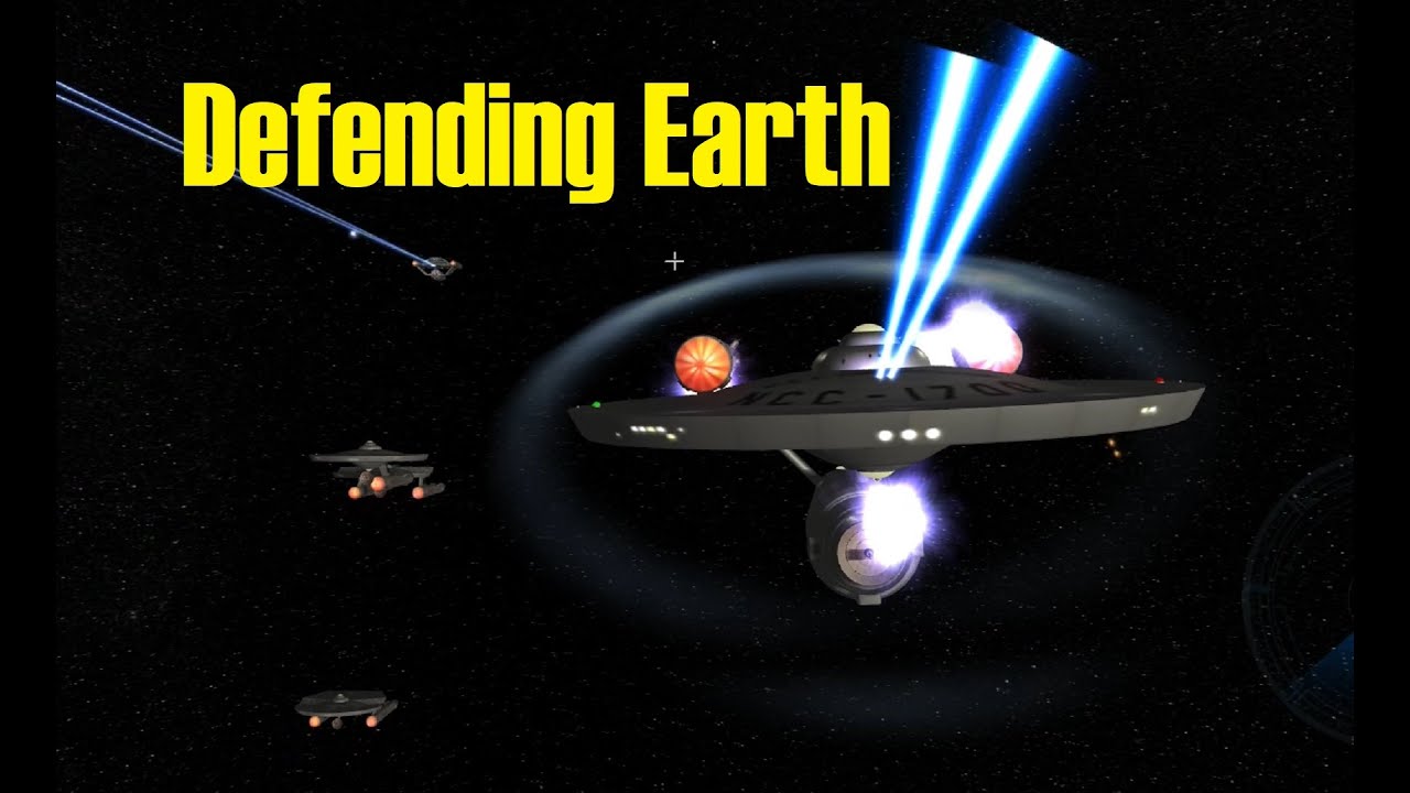 TOS Task Force Defends Earth From Romulan Vessels! - Star Trek Legacy: Ultimate Universe 2.2