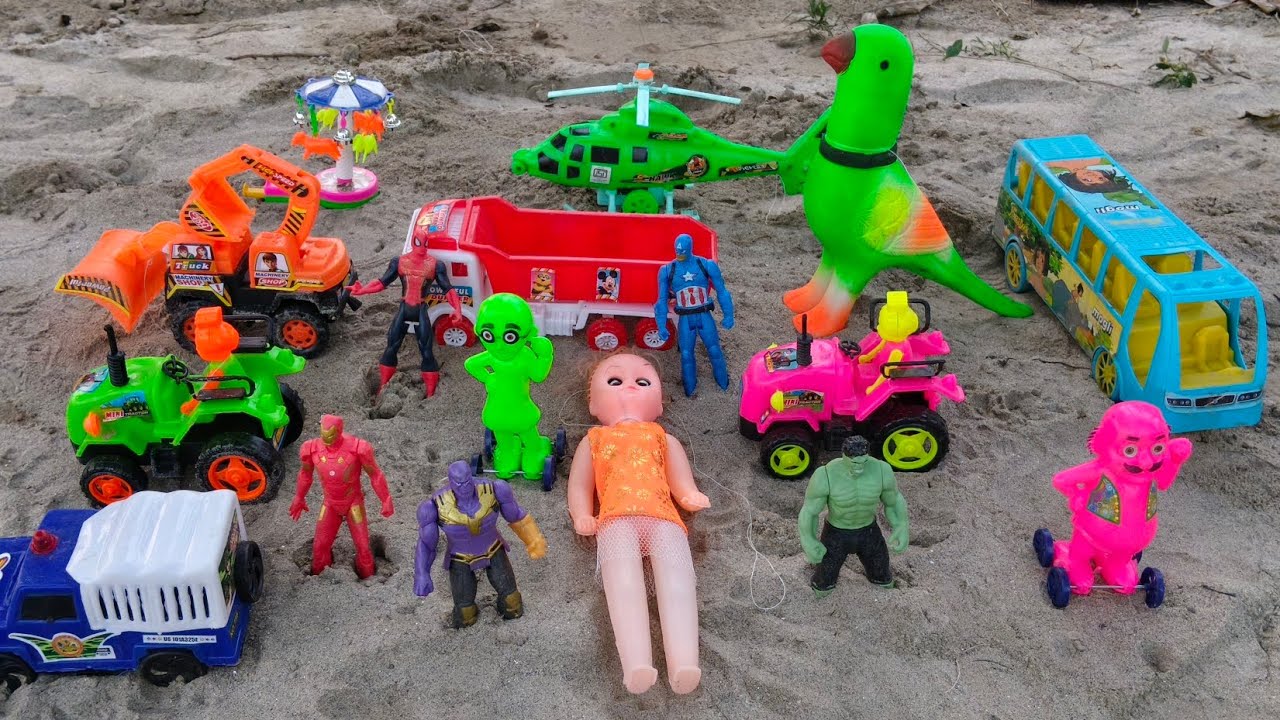 Hulk ke doston ko jcb ne gaddhe se nikala | gadi wala cartoon video | car Wala video | toy |