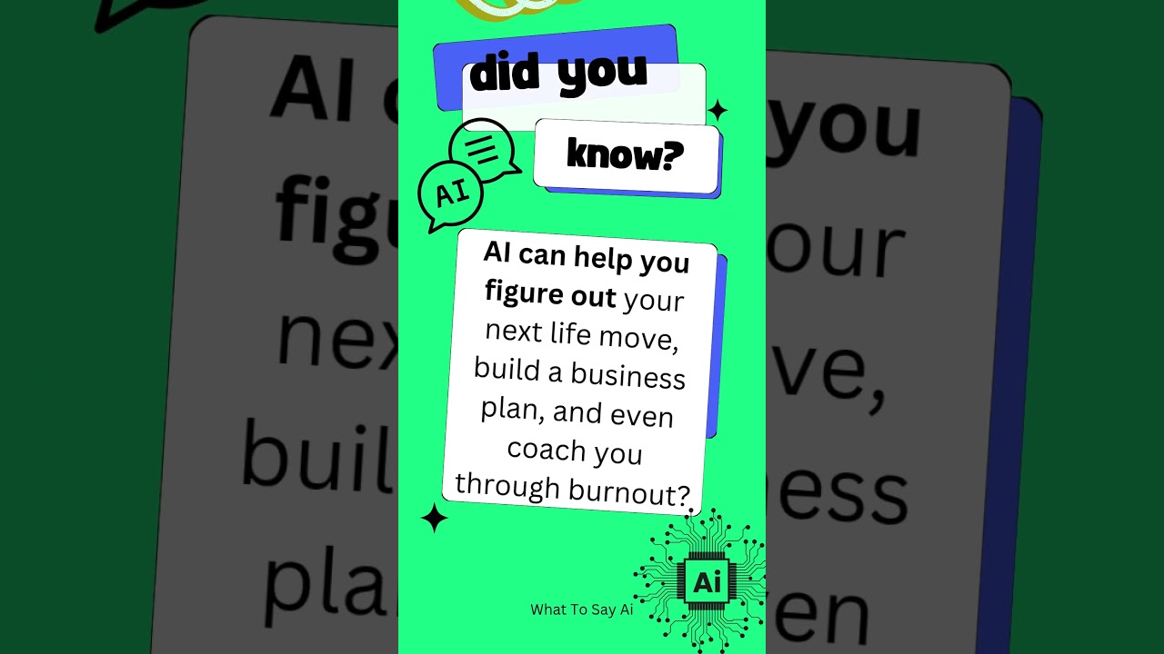 Did You Know AI Can Coach You Through a Life Crisis?