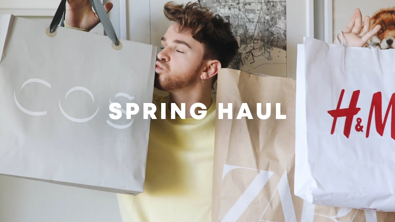 Mens Spring TRY-ON Clothing Haul!!! (H&M, Zara + COS) - Klarna