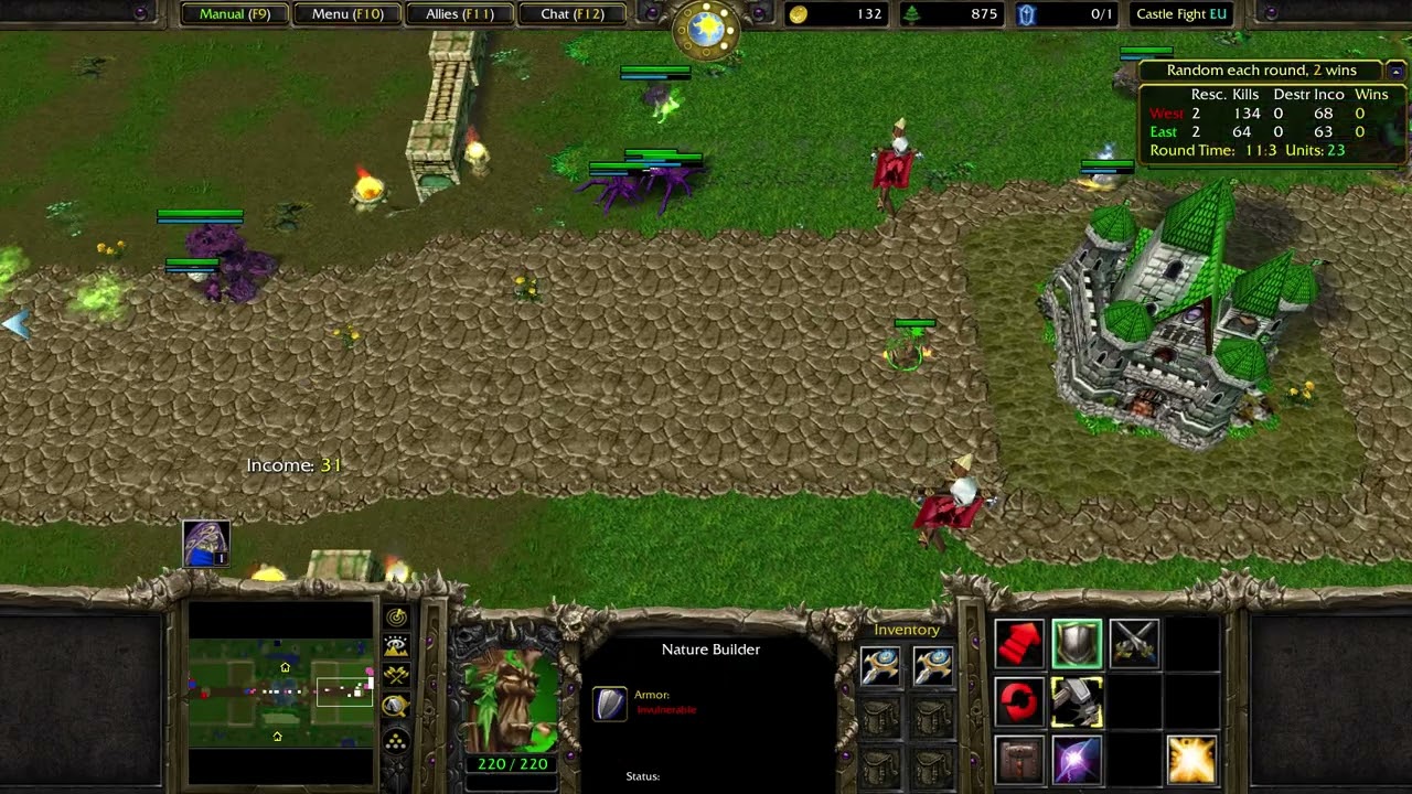 Castle Fight EU v2.0.40 #1 2022 - Warcraft 3