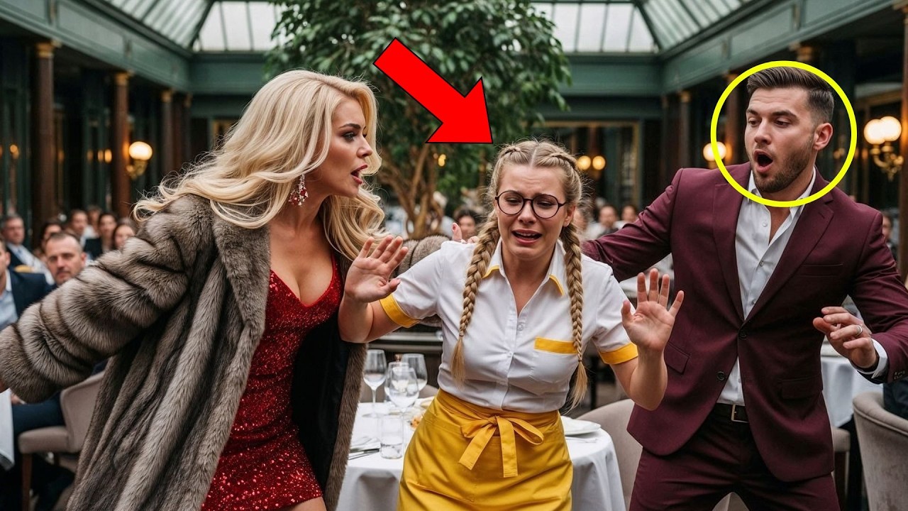 Billionaire’s Wife Insulted The Waitress — Minutes Later, Her Husband Walked In And Froze