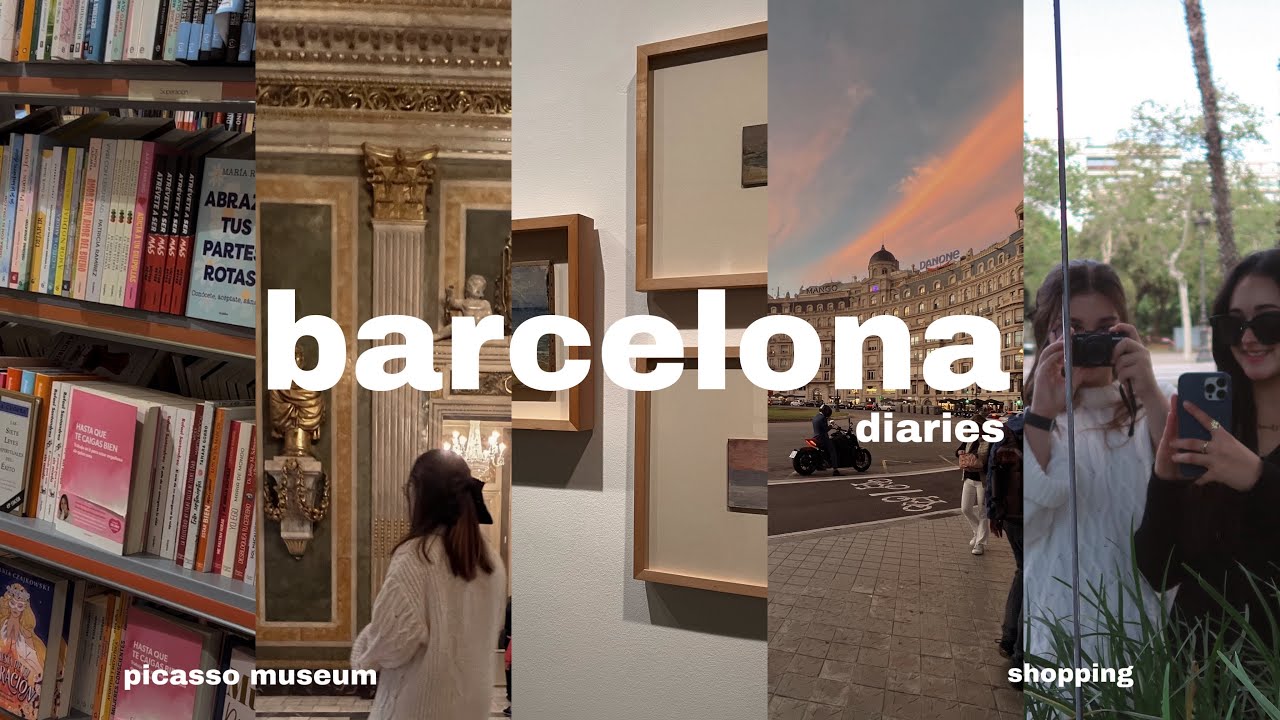 autumn day, picasso museum and shopping in the city