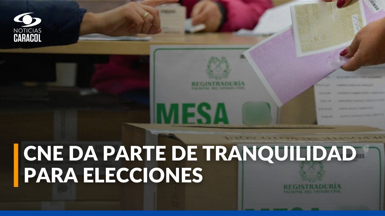 Presidente del CNE garantiza transparencia y descarta riesgo de fraude en elecciones
