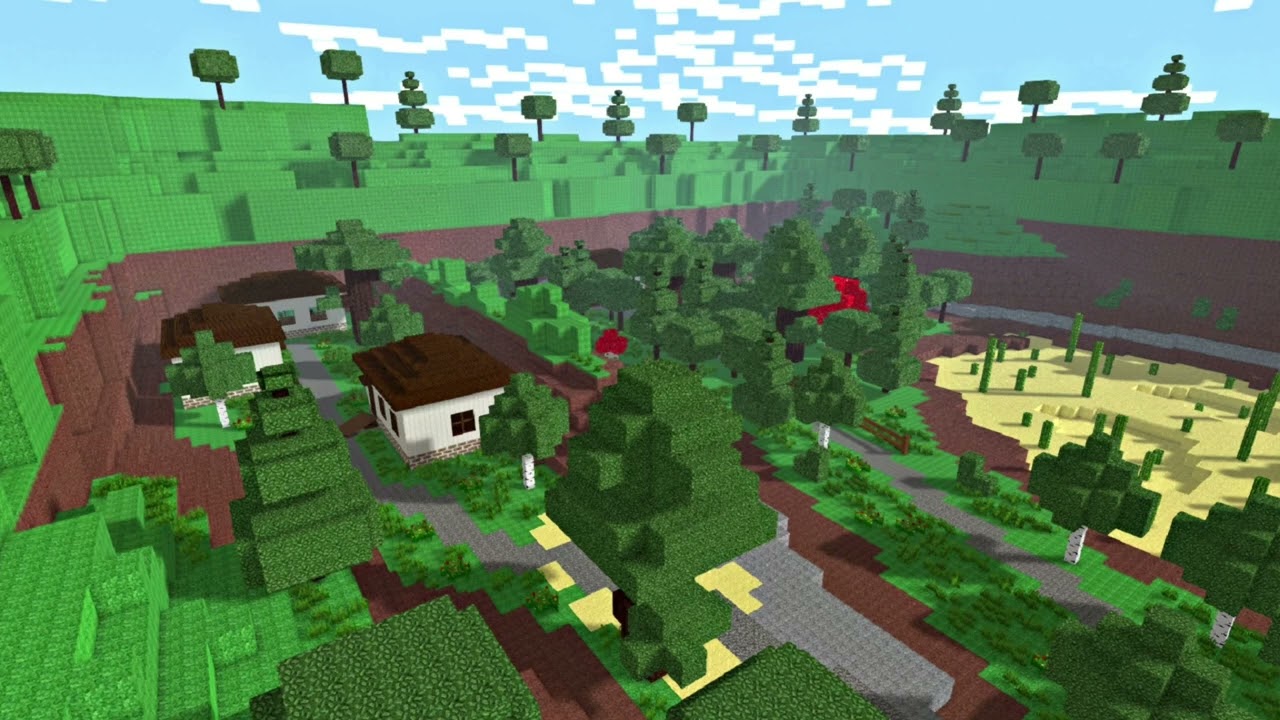 Utopia/Village - Pixel Gun 3D (High Quality)