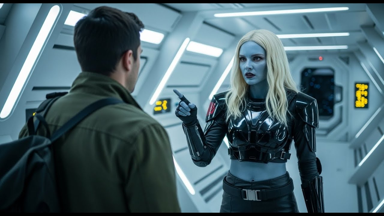 She Tried to Command the Human Soldier… He Didn’t Even Flinch