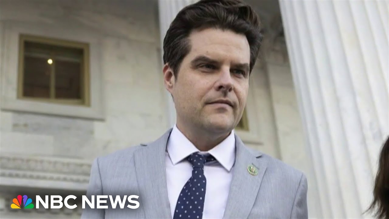 Matt Gaetz's AG bid withdrawal 'an even greater defeat for Donald Trump'