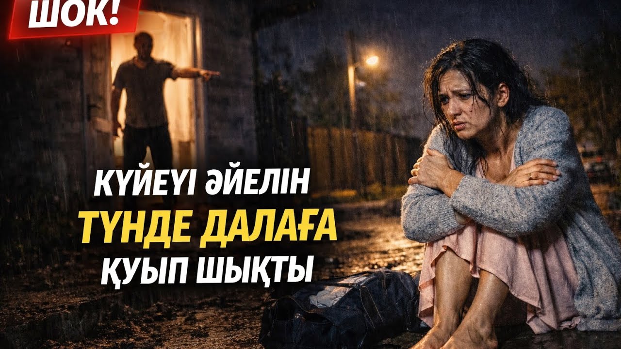 Күйеуі әйелін қуып жіберді.Бірақ көрші еркек не істегенін көргенде бәрі шок болды…